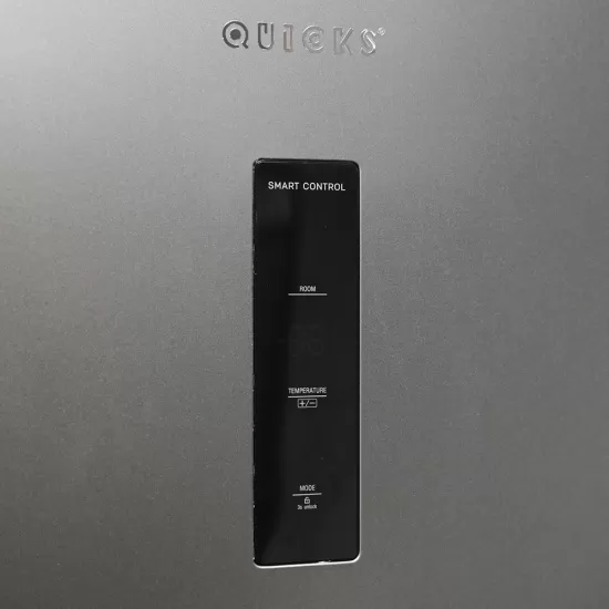 Soyuducu nofros 2 qapılı Q-8255 boz 344,L (sensor ekran) - Image 2