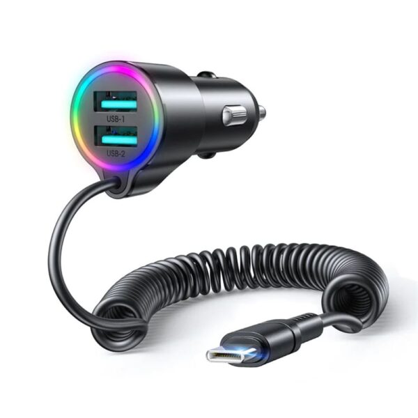 Avtomobil adapteri Joyroom 3in1 JR-CL24 Type-C