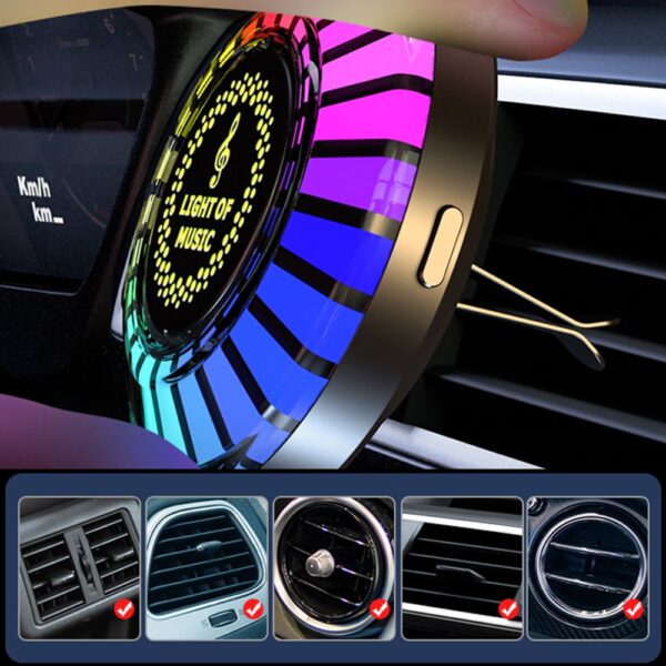 Avtomobil üçün ətir F6 RGB - Image 2