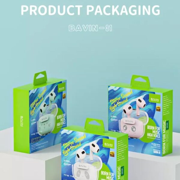 Qulaqlıq TWS BAVIN31 White - Image 2