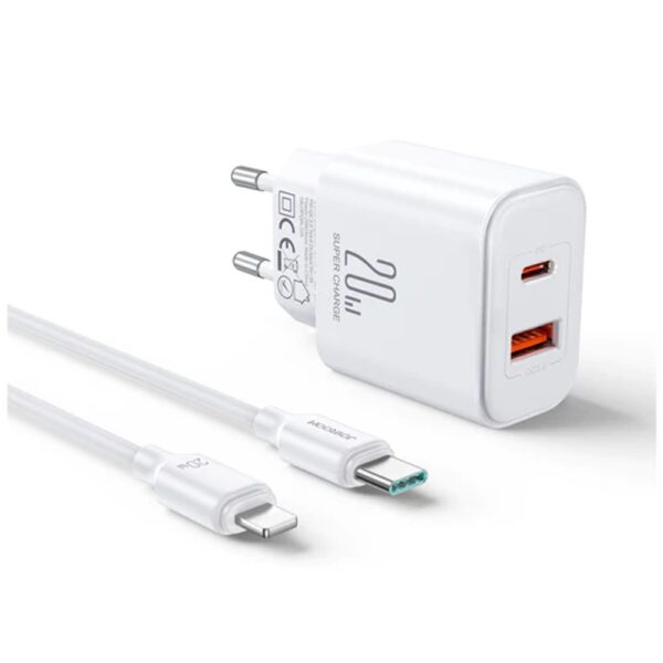 Adapter Joyroom JR-TCF05 QC Lightning White