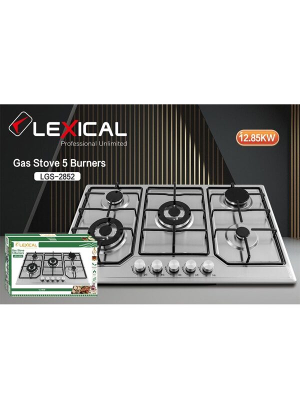 Mebel üçün 5-li qaz piltəsi12.85 KW Lexical LGS-2852 - Image 3
